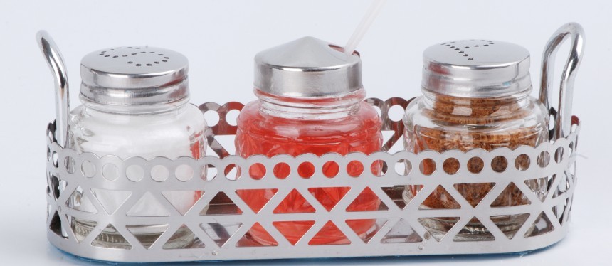 3 PCS SALT PEPPER AND MUSTARD SETS