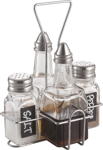 4 PCS CRUET SET