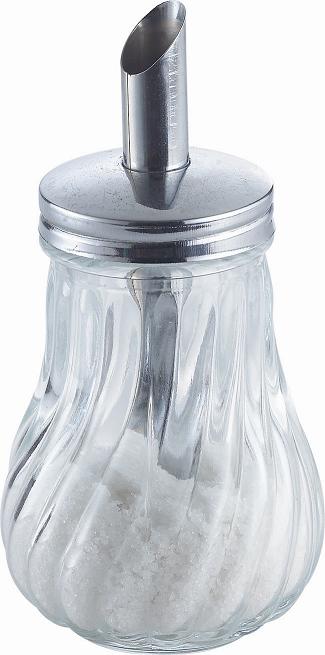 Glass sugar dispenser/sugar bottle