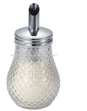 Glass sugar dispenser/sugar bottle
