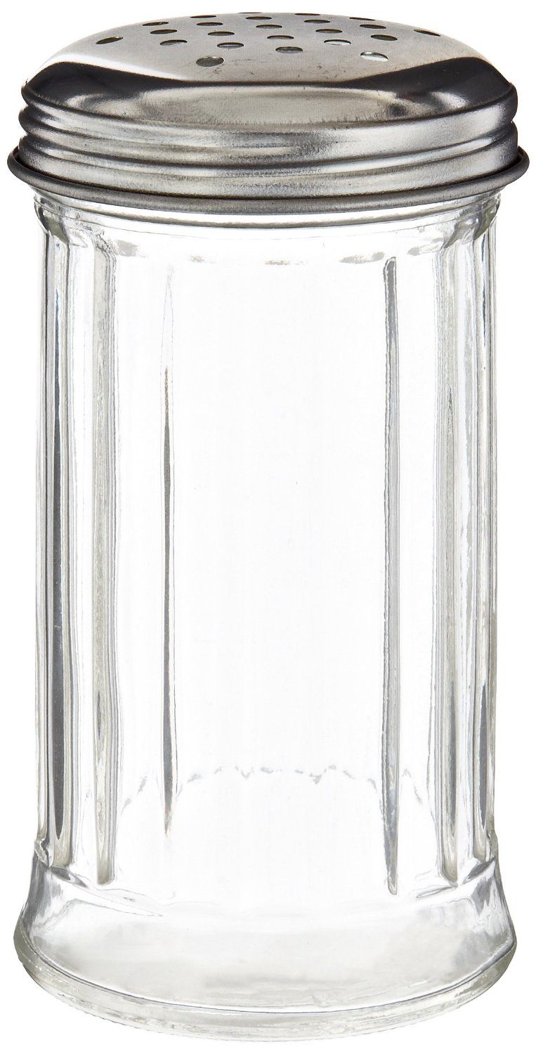 Glass sugar dispenser/sugar bottle