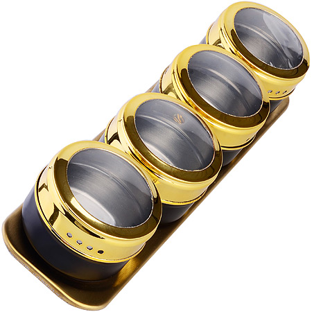 Magnetic spice jar sets