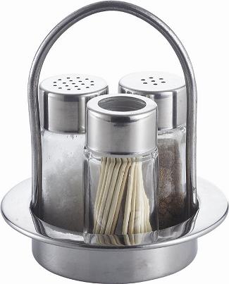 SALT PEPPER AND TOOTHPICK SETS