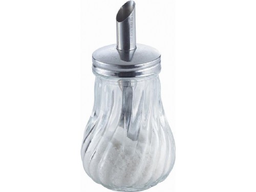 Glass sugar dispenser/sugar bottle