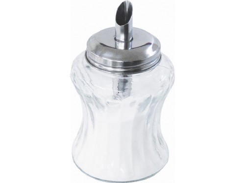 Glass sugar dispenser/sugar bottle